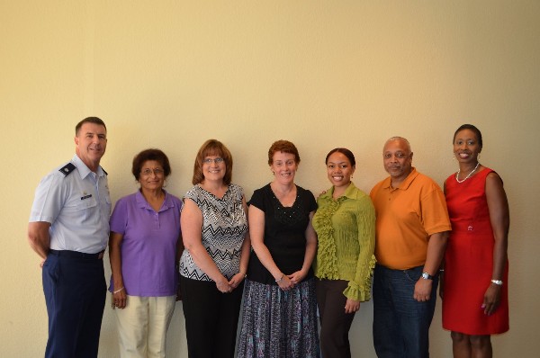 The chapter recognizes scholarship recipients at its September luncheon.